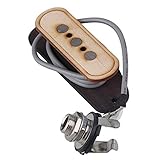 Yibuy 3 String Maple Electric Cigar Box Guitar Bass Pickup & Input Jack guitar replacement parts