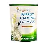 UnRuffledRx™ Parrot Calming Formula – Soothes Screaming, Biting, & Plucking; Promotes Relaxation (224 Servings)