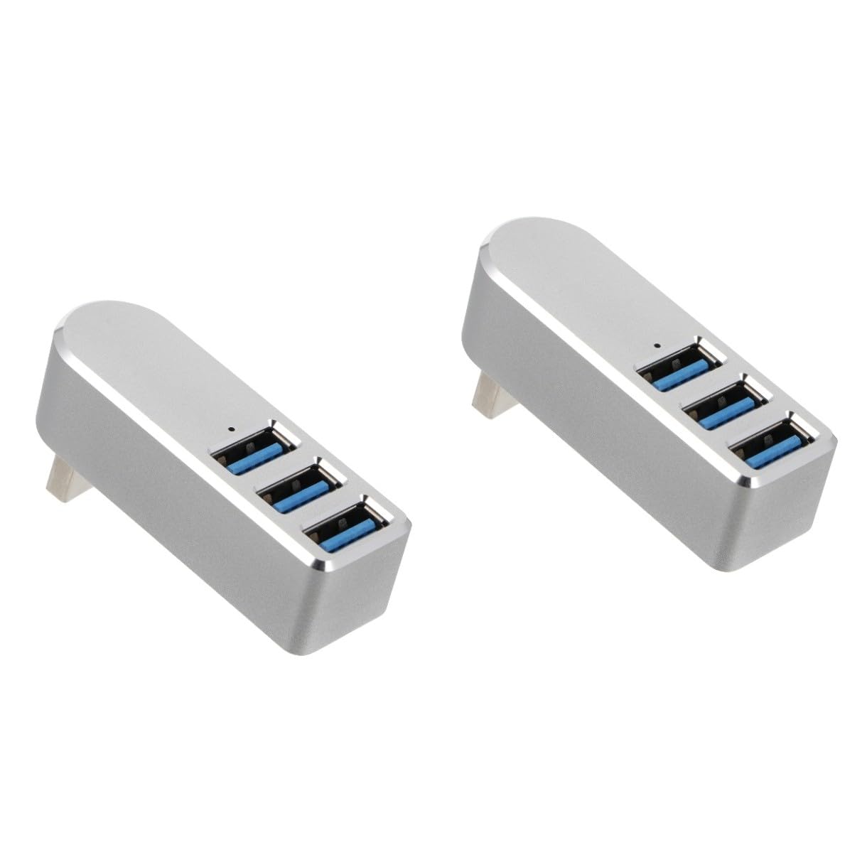 Uonlytech 2pezzi Usb Hub Usb Hub Multifunzionale Per Laptop Trasmissione Usare Adattatore Per Flash Mouse