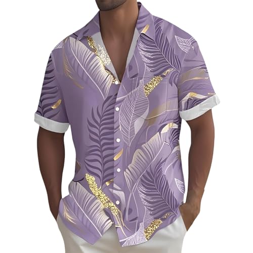 Haut gainant pour homme style short tee shirt et chemise manches longues de loisir confortable