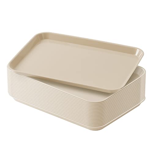 JMU 20 Pcs Beige Dental Procedure Trays Flat Trays Size B 13.25" X 9.75"