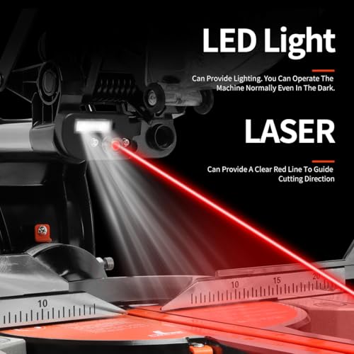TOYAKI 12-Inch Dual-Bevel Miter Saw