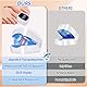 Upgrade Nagelpilz Lasergerät Gegen Nagelpilz, Nagelpilz Lasergerät, Nagelpilz Laser【Upgrade 4*Blau & 2*Infrarotlicht - Verdoppeln Sie die】Nagelpilz Lasergerät Nagelpilz Testsieger Lichttherapiegerät