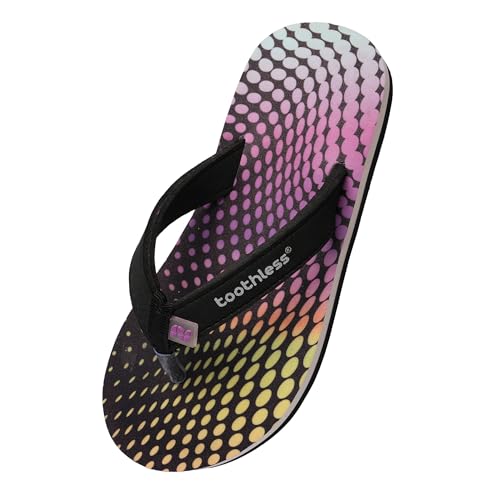 Image of toothless Kids Printed Flip Flop | Soft EVA Sole | Anti-Slip | Comfortable Wear | Lightweight | Durable | Summer Footwear for Boys & Girls | Casual Slippers