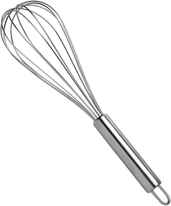 Mimo Style Batedor de Ovos e Massas Fouet, Inteiramente em Aço Inoxidável, Excelente Durabilidade e Belo Design, Útil Para Diversas Receitas Como Massas de Bolo, Tortas, Pães, Cremes, Claras em Neve Mimo Style Batedor de Ovos e Massas Fouet, Inteiramente em Aço Inoxidável, Excelente Durabilidade e Belo Design, Útil Para Diversas Receitas Como Massas de Bolo, Tortas, Pães, Cremes, Claras em Neve