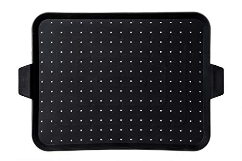 Beckon Ware MULTI-USE Silicone Baking Mat- Cooling Rack, Grease Splatter Screen, Macaroon Baking Sheet, and Electric Skillet Cover. Food Safe, Heat Resistant, Non-Stick Silicone 16x12 inch