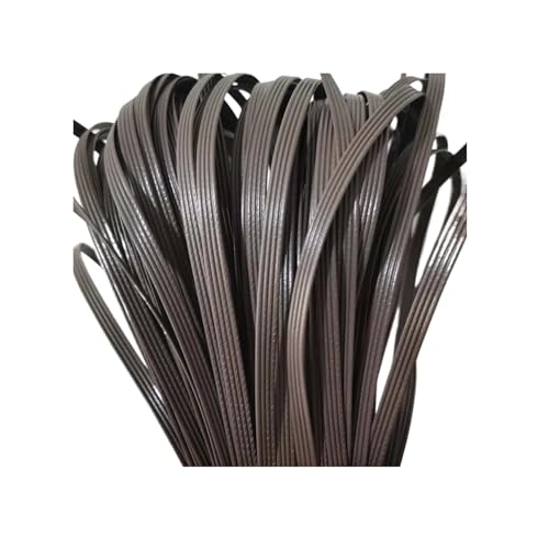 EnxJire Ratan Rollo Mimbre Cesta de Mimbre sintético Plano de PE, 10M, 4 Rayas, Tejido Hecho a Mano, Material de caña de plástico, Mesa de reparación de Punto, Cesta for Silla