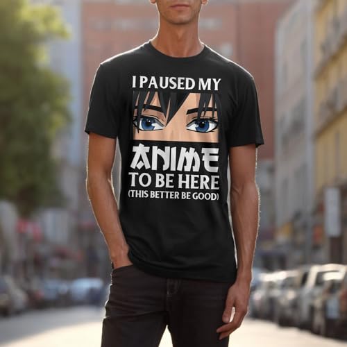 Anime T Shirt for Men Teen Boys-Classic Short Sleeve Casual T-Shirt2