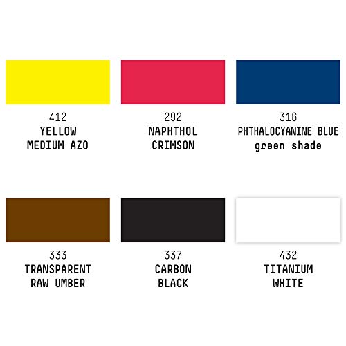 Liquitex Ink! Set da 6 Flaconi da 30 ml