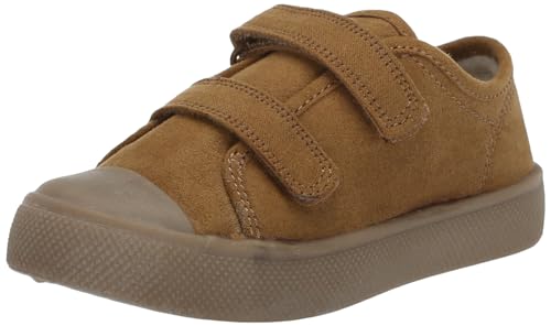 little planet by carter's Kids Rosco Sneaker, Brown, 8 US Unisex Toddler