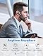 New bee Bluetooth Headset Wireless Freisprech Telefon mit Dual Mic V5.0 Freisprech-Bluetooth-Ohrhörer mit 20 Stunden Sprechzeit Mic Mute Zwei-Geräte-Verbindung für iPhone, Android und Laptop