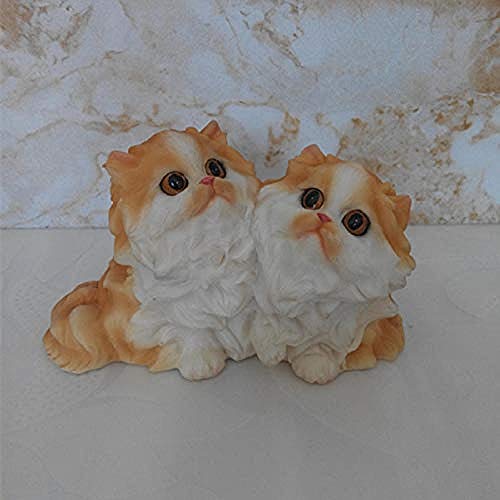 Figuritas de gatos para parejas: el regalo ideal de artesanía decorativa para novios