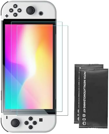 Protetor de Tela de Vidro Temperado para Nintendo Switch Modelo O...