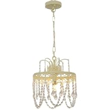 Light Luxury Chandeliers Cream Style Retro Bedroom Bedside Lamp Creative Warm Romantic Hanging Light Cloakroom Retro Crystal Living Room Dining Room Lamp