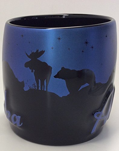 Americaware Taza de Café Alaska 22oz Night Sky miniatura 2