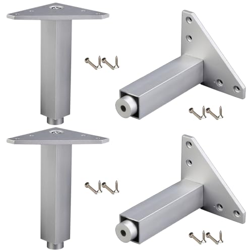 �\�t�A �r 20cm�A4�� �V���o�[ ���͂Ȏx���� �r �������ߋr �A���~���� | �z�Ɏ_���\�ʏ��� �\�t�@��p�r �I���ł���: 6-40cm DIY�p�Ƌ� �T�|�[�g�r �\�t�@�[�̋r DIY�����p �_�C�j���O �f�X�N �L���r�l�b�g ���b�g�p 20cm