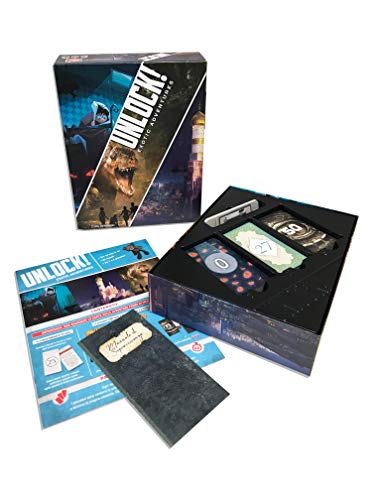 Asmodee Unlock! Exotic Adventures, Brettspiel mit App, Escape Room, 1-6 Spieler, 10+ Jahre, italienische Ausgabe – Ansicht 3