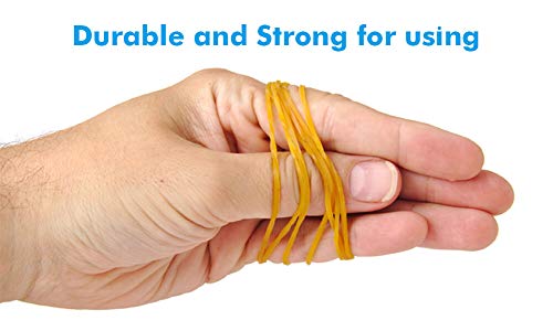Selizo RB-02 1000Pcs Elastic Bands Small Rubber Bands Assorted thumb #2