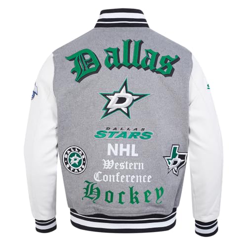 Image of Pro Standard Mens NHL Old English Varsity Jacket
