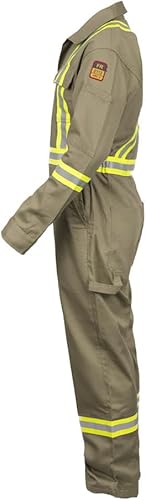Miniatura 3 de Overol de alta visibilidad resistente al fuego (FR) 88 % algodón 12 % nailon
