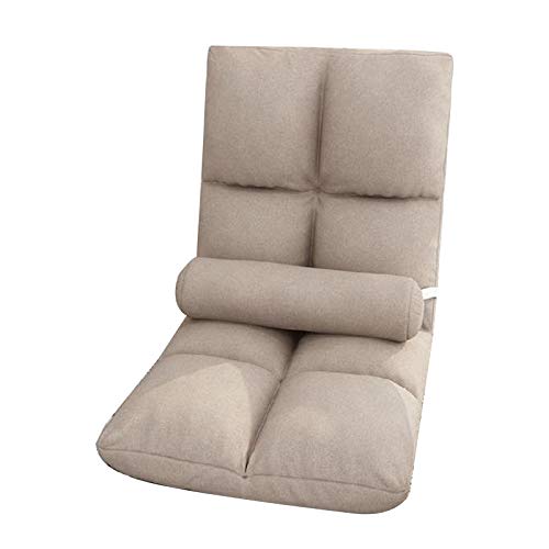 Chaise de sol réglable 5 positions couleur kaki déhoussable