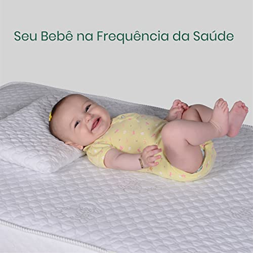 Plenosono Travesseiro Antissufocante Terapêutico Piccolo para Bebês e crianças até 3 anos, 2 lados