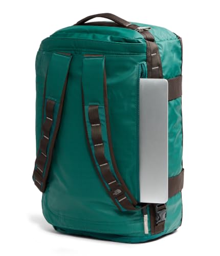 Image of THE NORTH FACE Base Camp Voyager Duffel, Pac Teal /Dk Chestnut, 42 Liters