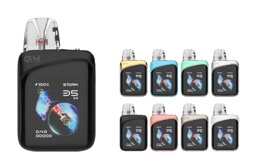 [EF Caliburn G4 Pro Koko |bh 2000mAh 3ml ő35W 2.0C` HD ^b`XN[ JX^}CY\ UI dq^oR Vape (xCvohZbg) (Waves Black)