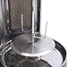 LIAPDG 110V Gas Doner Kebab Machine, 3000W Stainless Steel Shawarma Cookergrill Machine Spinning Doner Kebab Gyro Grill Machine Vertical Broiler for Restaurant Dinner, Home Kitchen
