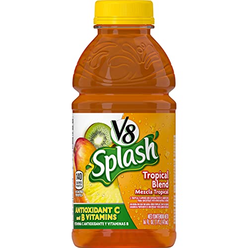 Image of V8 Splash Tropical Blend, 16 oz. Bottle