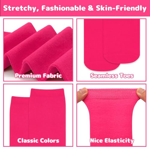 Image of Olreco 4 Pack Kids Soccer Socks Toddler Baseball Socks Youth Boys Football Sock Boys Girls Softball Sock Athletic Accessories
