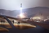 SpaceX Starship Launch Spectators Artist Rendering 8x12 Photograph Photo Print