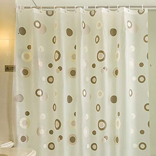 Rideau de douche imperméable PEVA épais pour éviter les moisissures