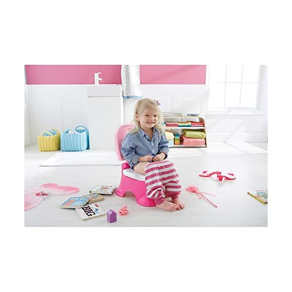 Fisher-Price Stepstool Potty, Pink Princess by Fisher-Price – Bild 6