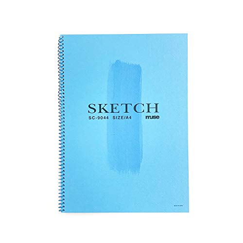 ミューズ スケッチSCブック A4 ブルー