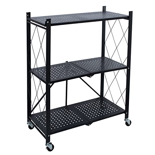 Organize It All Metro 3 Tier Laundry Cart