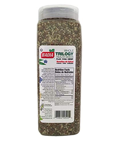21 oz Trilogy Seeds Whole Flax, Chia & Hemp Health Seed/Linaza, Cañamo - Image 4