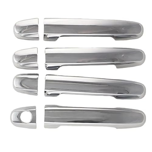 Compatible With For Yaris 2014 2015 2016 2017 �Ή� �ԊO�h�A�n���h���J�o�[�Z�b�g �A�N�Z�T���[ �����p �O���n���h���Z�b�g