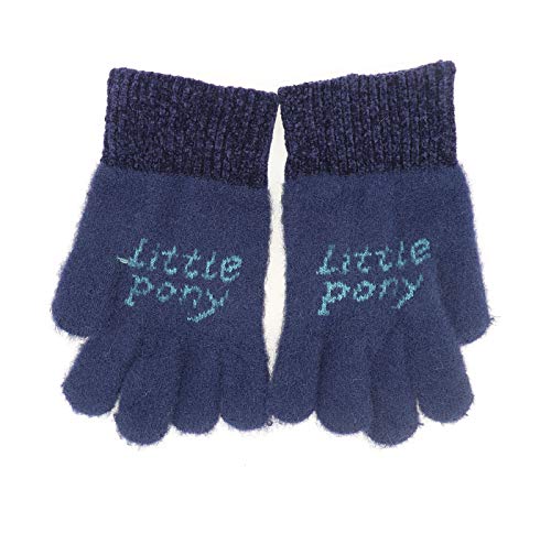 Image of Kids Winter Stretch Knit Gloves Warm Cute Cartoon Unicorn Gloves Boys Girls(3-8 Years)