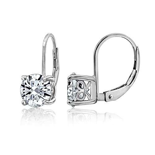 Amazon-Collection-Platinum-Plated-Sterling-Silver-Infinite-Elements-Zirconia-Leverback-Earrings