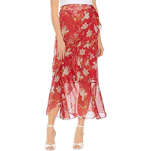 Vince Camuto Floral Wrap Skirt