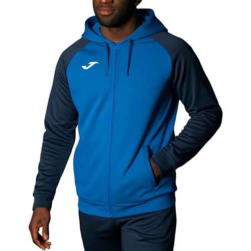 Joma Academy IV Sudadera con Capucha, Hombre, Royal-Marino, M