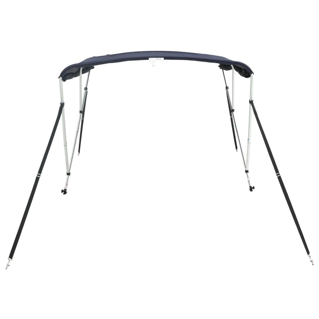 Top Bimini a 3 archi, 183 x 185-198 x 137 cm | 100% poliestere con rivestimento in poliuretano, telaio in alluminio, raccordi in acciaio inox 316, pannelli laterali