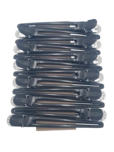 Salon System Professional Hair Sectioning Clips - 12 Pieces