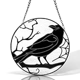 Raven Gothic Stained...image
