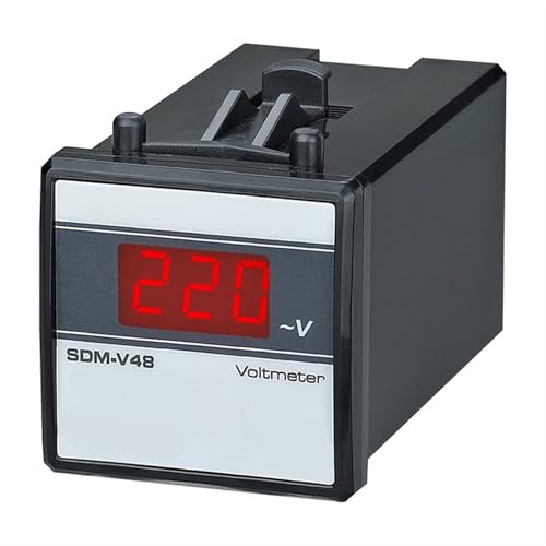 Voltmètre numérique panneau mince SDM-V affichage haute précision 240V