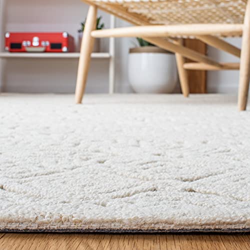 Safavieh Textural Collection Runner Rug - 2'3" X 8', Ivory, Handmade Wool, Ideal For High Traffic Areas In Living Room, Bedroom (Txt101A) #TOP3