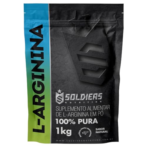 Arginina 1Kg - 100% Pura Importada - Soldiers Nutrition