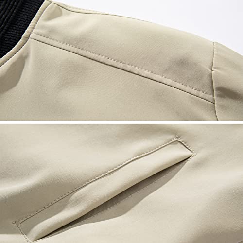 Image of URBANFIND Men's Slim Fit Lightweight Sportswear Jacket Casual Bomber Jacket