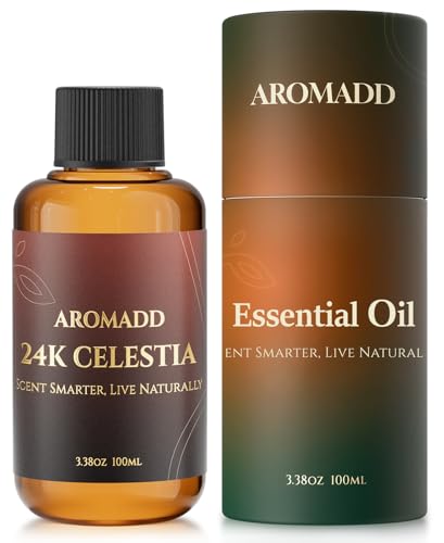 AROMADD AROMADD 24K Celestia Hotel Diffuser Oil Inspired by Luxury Hotel Collection Scent Premium Fragrance Oil for Waterless Cold Air & HVAC Diffusers Long-Lasting Home Scent 3.38 fl oz (100 mL)